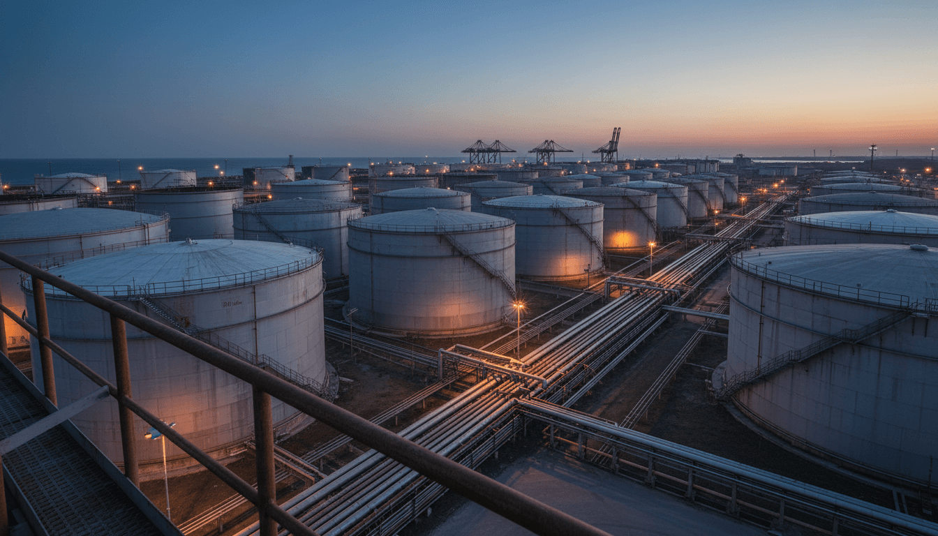 Etana Petroleum Services pipeline and tank infrastructure facility